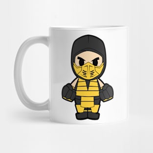 Scorpion Mortal Kombat Chibi Mug